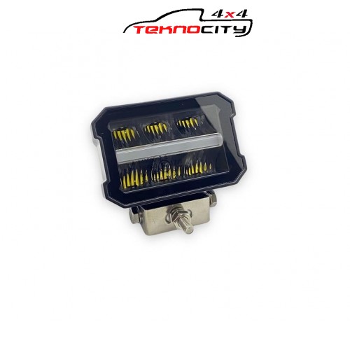 DEMMON 9V-36V OFF-ROAD LAMBA SARI-BEYAZ 3 LEDLİ 30 W 2233 LÜMEN